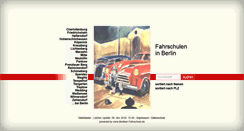 Desktop Screenshot of berliner-fahrschule.de